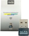 Alfa UW06 150 Mbps Wifi Adapter, Realtek RTL8188FTV USB Dongle, PC Wifi Adapter (Windows 10/11 Plug and Play). 