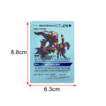 BataBata 27-55 Pcs Pokemon Cards German Spanish French English Vmax GX Color Energy Card Pikachu Rare Collection Battle Trainer Boys Gift. 