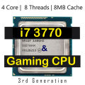 Intel I7 3770 Desktop / Computer Gaming Processor 3rd Generation - FCLGA 1155 Socket CPU / Processor for Gaming PC or Computer – 3rd Generation i7 CPU - 3rd Generation i7 CPU Processor - i7 3770 CPU. 