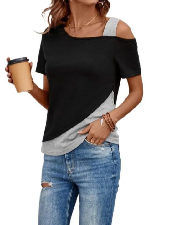 COLORBLOCK%20ASYMMETRICAL%20NECK%20AFORDABLE%20COLORBLOCK%20TOP%20WITH%20ASYMMETRICAL%20NECKLINE%20-%20Image%202