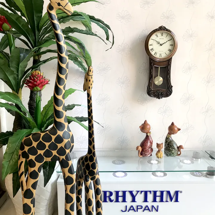 Rhythm(Japan)%20Volume%20Control%20Pendulum%20SIP%20(Sound%20In%20Place)%20Wooden%20Case%20Wall%20Clock%2026x58.5x9.5cm%20-%20Image%203