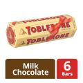 Toblerone Milk Chocolate 6PCS 50GM. 