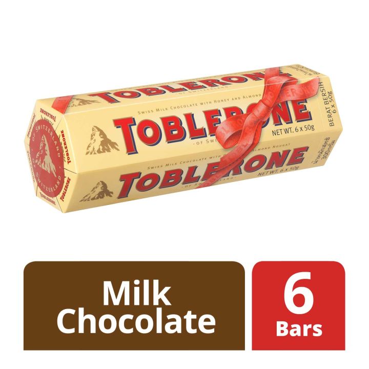 Toblerone Milk Chocolate 6PCS 50GM