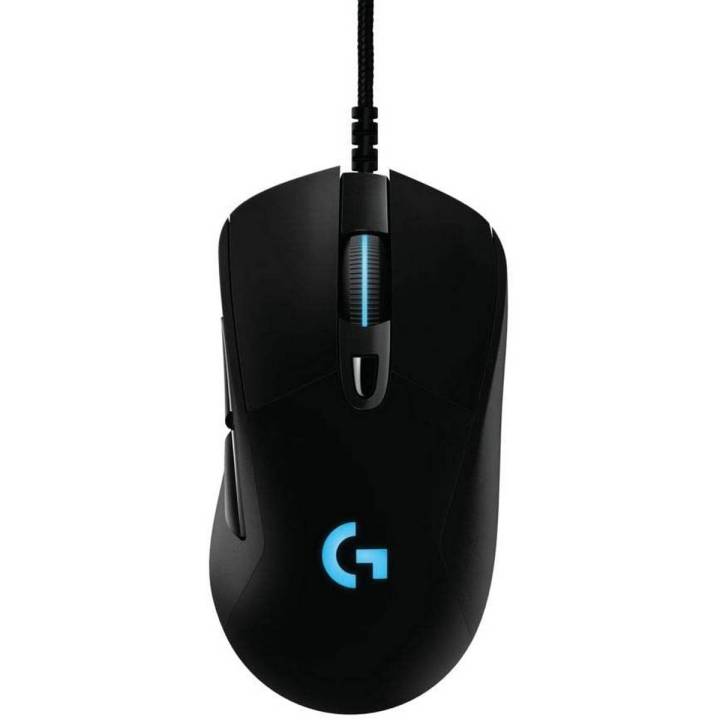 Logitech G403 Prodigy RGB Gaming Mouse – 16.8 Million Color Backlighting, 6 Programmable Buttons, Onboard Memory