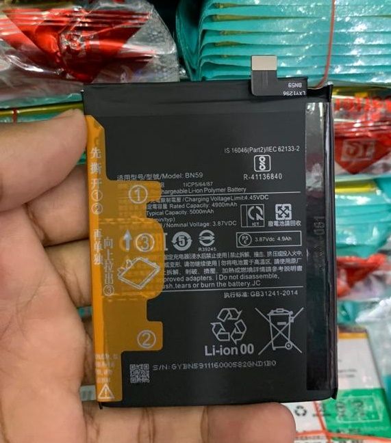 Redmi%20Note%2010%20(4G)%20/%20Note%2010S%20Battery%20Replacement%20BN59%20Battery%20with%205000mAh%20_%20Black%20-%20Image%204