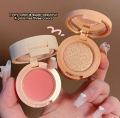 3 In 1 Matte Highlighter Blush Palette Pearly Blusher Shimmer Brighten Silkworm Eyeshadow Face Contour Powder Makeup Palette. 