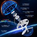 Flynova Pro Flying Spinner Ball, UFO, Soaring Boomerang, Mini Drone, LED Magic Controller, Gift Toys for Kids and Adults. 