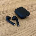 TWIST Original  I12 White-Black & i7s Airpods_ with Super Sound & High Quality Touch Sensors True Stereo Headphones with Built in Mic 10m Transmission Bluetooth Wireless Earbuds , Charging Case Sport Headset for all Bluetooth Smart devices.. 