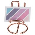 Business Card Holder for Desk, Metal Business Card Display Holder Stand, Office Desktop Name Card Holder. 
