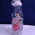 Ziba Cartoon Glass Milk & Juice Bottle For Kids  220 ML Made In Iran. 