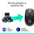 LOGITECH M190 FULL-SIZE WIRELESS MOUSE Black. 