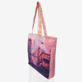 Traverse  Canvas Printed Tote Bag for Women- Market Bag, Cute Tote Bag Aesthetic Purse, Handbag for Work, Book Bag, Accessories, Supplies, Office, School - 16x15 Inches Bags hand bag for girls bags for girls. 