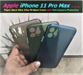 PaperBack For iPhone 11 Pro MAX (6.5inch) Ultra Slim Fit Back Cover with Full Camera Protection. 