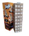 Classic Hasboro Jenga Wooden Stacking Tower with numbers and dice Game for Kids & Adults -  Hardwood Jenga Game. 