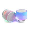 Mini Portable Bluetooth & Rechargeable Speaker with Light Supported SD Card - Multi Color. 