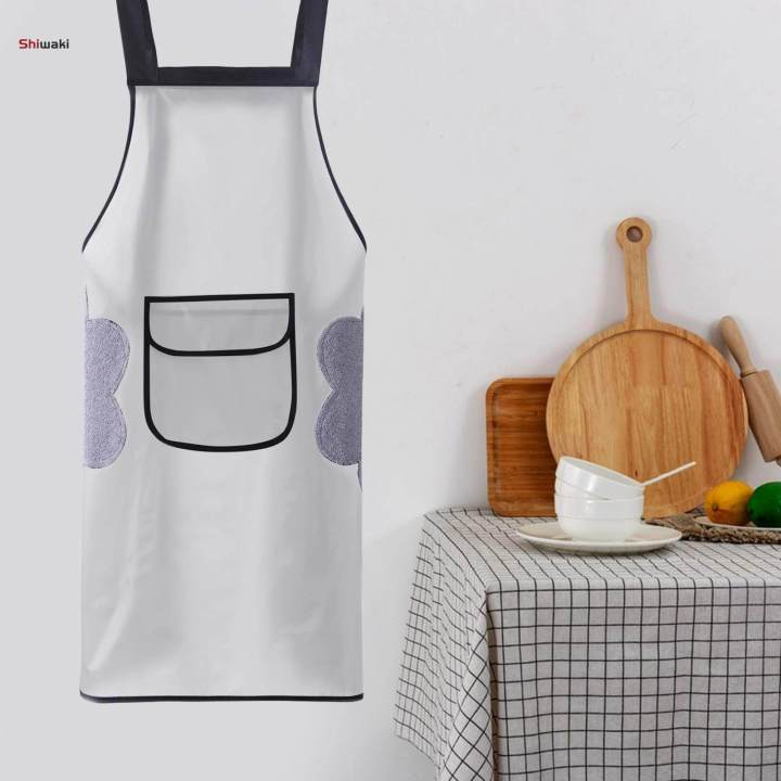 Cooking%20Apron%20Baking%20Apron%20Brewer%20Apron%20Oil%20BBQ%20Apron%20Comfortable%20to%20Wear%20for%20Home%20Kitchen%20Adjustable%20Back%20Waist%20Strap%20Gardening%20Apron%20-%20Image%205