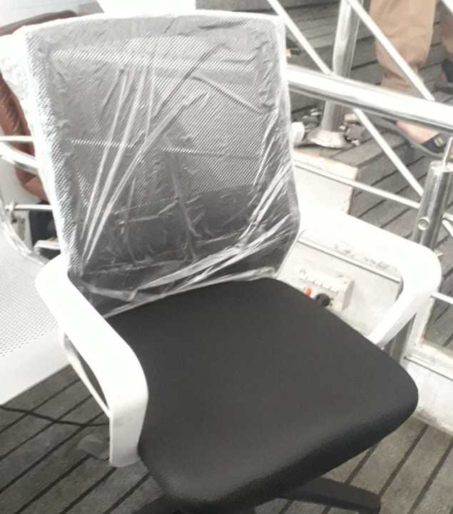 computer revolving chair mesh back