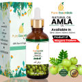 Pure Essentials Amla Oil - Pure & Herbal Oil - Makes Hair and Skin Smooth - Silky - Strong - Healthy - Great For Moisturising Skin - Essential oil for Skin - Beauty Oil - Great for Hair Regrowth - Unrefined  Premium Oil. 