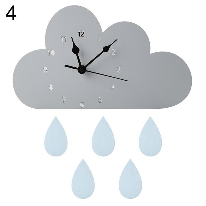 Wall Clock Nursery  Room Decoration