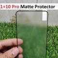 OnePlus 10 Pro Ceramic Matte Screen Protector Full Glue Edge-to-Edge, Unbreakable Fiber Protector. 