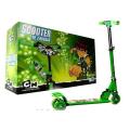 Scooty For Kids Littles Ben 10 Green  Height Adjustable Kids Folding Scooter. 
