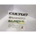 Suzuki Monogram + Cultus Monogram + VXRi Monogram + Euro-II Monogram - Logo. 