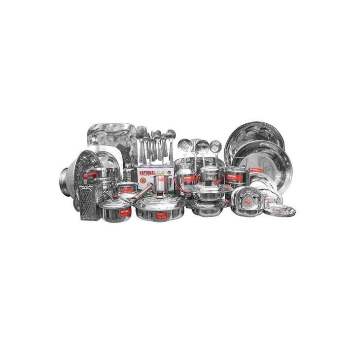 Marriage Set 87 Pieces Stainless Steel Dinner Set