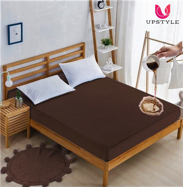 Terry Anti Allergy Dust Mite Waterproof Elastic Mattress Cover Mattress Protector Bed Sheet Bed Cover avaible in all sizes