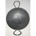 Wok Metal Wok Iron Karahi Black Strong Metal Sheet Wok For Cooking Fryiny. 