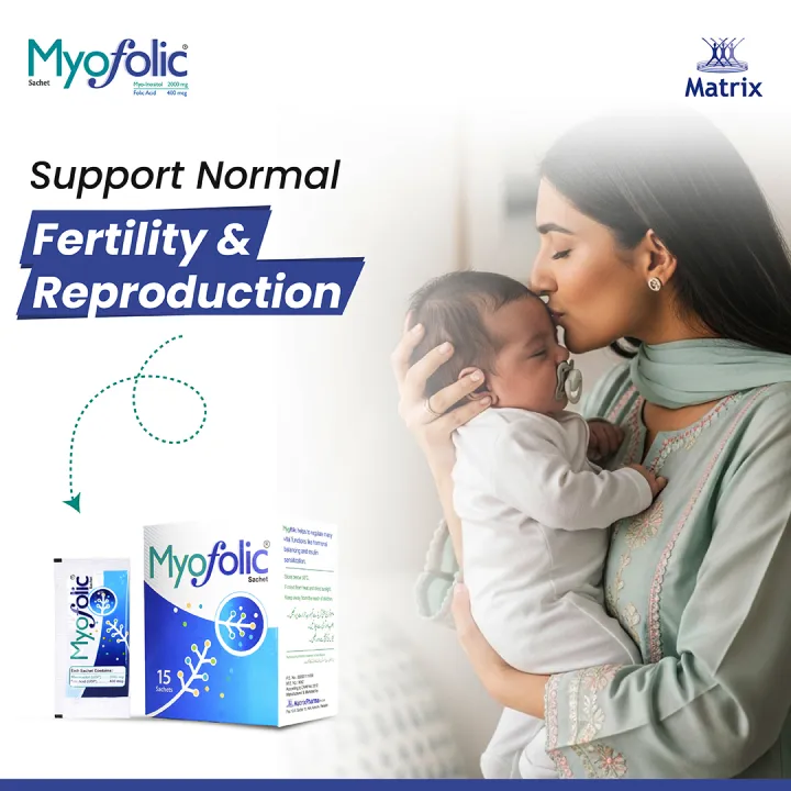 MATRIX PHARMA Myofolic – Myo Inositol with Folic Acid | Women’s Health ...