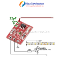 TTP223 Capacitive Touch Switch Button Self-Lock Module for Arduino Touch Switch Sensor Single Channel Touch Switch. 