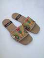 New handmade Embroidered Stylish Casual Ladies Slides For Women And Girls. 