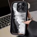 For Infinix Hot 50 4G 5G Soft Matte Silicon Retro Cool Shadow Couple Phone Case Shockproof Protective Cover. 