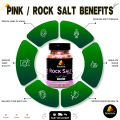Himalayan Pink Salt Coarse Grain 350g – Premium Natural Rock Salt / Mine Salt for Cooking, Grinding & Seasoning. 