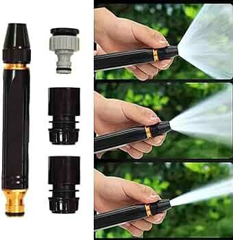 High Pressure Water Spray Gun Nozzle for Hose Pipe Gardening Car And Bike Wash Sprayer Portable Adjustable Water Gun Garden Tool