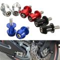 4Pcs M6 X1.5 Motorcycle Cnc Swing Arm Sliders Spools Stand Screw for Yamaha Fz01 Fz03 Fz09 Fz10 Yzf R1 R3 R6 R25. 