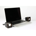E-SONIC Mini USB Laptop Speakers Wired Laptop Speakers 2.0 Channel Small Computer Desktop Speakers Desktop Speakers for PC. 