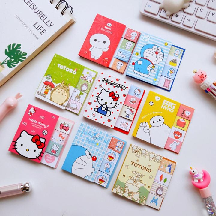 1%20book%20100%20sheets%20Cartoon%20Sticky%20Note%20Stickers%20Cute%20Message%20Note%20Paper%20Student%20Stationery%20Office%20Supplies%20-%20Image%202
