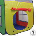 Play House Tent Series For Kids - Foldable With 2 Support Sticks - Balls Not Included - Size Approx. 110cm - Random Color. 
