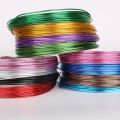 1.0/1.5/2.0/2.5mm Multicolor Aluminum Wire 18 Gauge Beading Craft Wire about 3-10meter. 