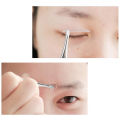 2 Piece Eyebrow Tweezer - Hair Plucker For Hair And Eyebrows Personal Care For Men & Women - Silver. 