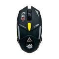GX6 2.4ghz Rechargeable Wireless Gaming Mouse RGB Light Silent Click 6 Keys 3200 DPI Gaming Mouse PC Laptop Mice, Type-C Charging Cable, Long Lasting Battery Timing.. 