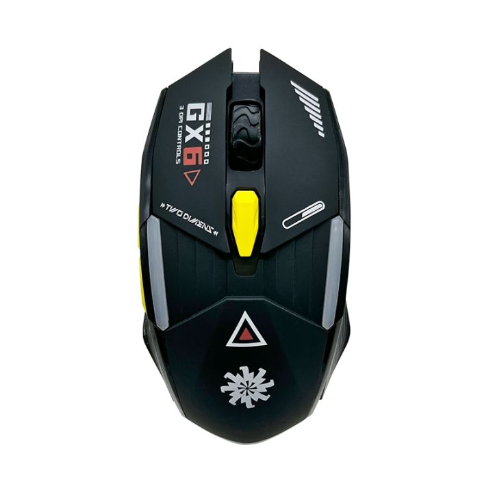 GX6%202.4ghz%20Rechargeable%20Wireless%20Gaming%20Mouse%20RGB%20Light%20Silent%20Click%206%20Keys%203200%20DPI%20Gaming%20Mouse%20PC%20Laptop%20Mice,%20Type-C%20Charging%20Cable,%20Long%20Lasting%20Battery%20Timing.%20-%20Image%202
