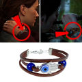Game The Last of Us 2 Part II Ellie Dina Bracelet Devil's Eye Blue Beads Bracelet Cosplay Jewelry Accessories Gift Women. 