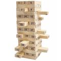 Jenga game. 