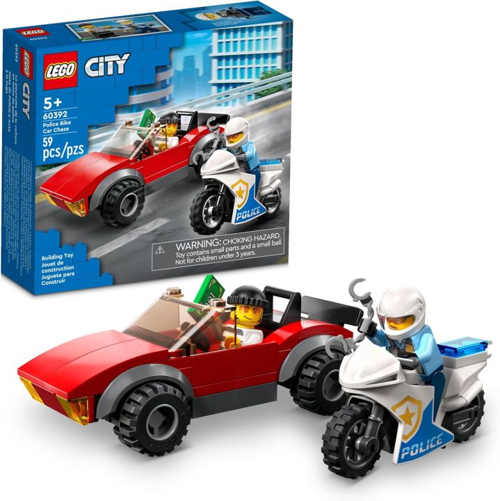 LEGO%20City%20Police%20Bike%20Car%20Chase%2060392%20-%20Image%203