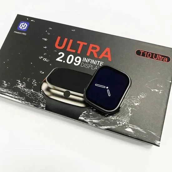 T10 Ultra Smart Watch 2.09 HD Bluetooth Call Game Smartwatch IP67 Waterproof Heart Rate Sleep Monitoring 1:1 Case Smartwatchs