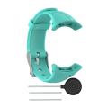 Dark blueReplacement Wristband Silicone Strap for SUUNTO M1 M2 M4 M5 Series Fitness Watch. 