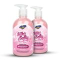 Ever Clean Rose Lux Handwash - Liquid Hand Wash - Liquid Soap Bottle - Soft And Softly Antiseptic Handwash Bottle Refill (Pack Of 2) 500ml. 