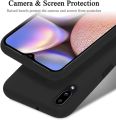 SAMSUNG A10S Matte Black Soft Silicon TPU Back Cover Case. 